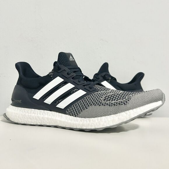 Adidas UltraBoost 1.0 “Legend Ink” Men’s Size 12.5 Grey White Running Sneakers - Picture 1 of 9